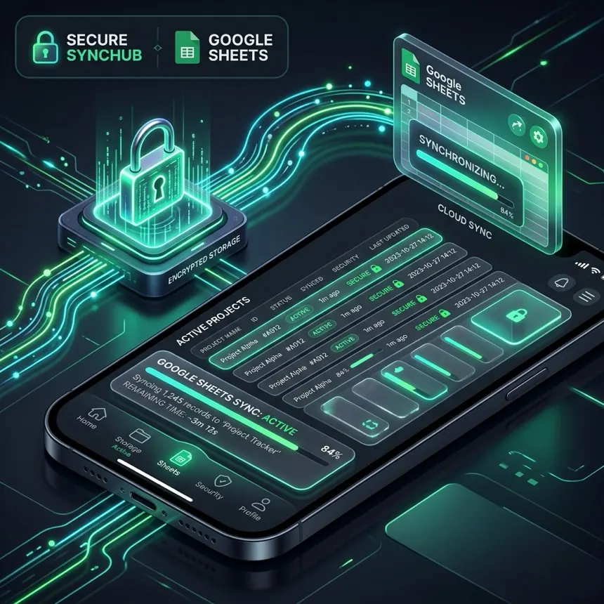 Your data, your sheet